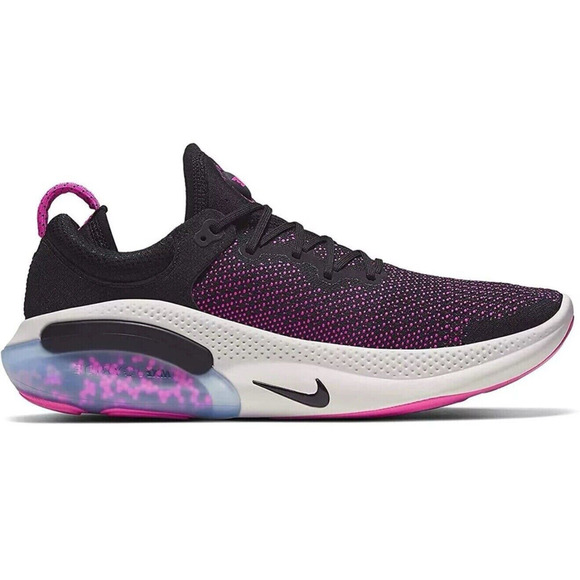 Nike Joyride Run Flyknit Mens Running Shoes Black/Pink Blast Size 7.5 US main image 4